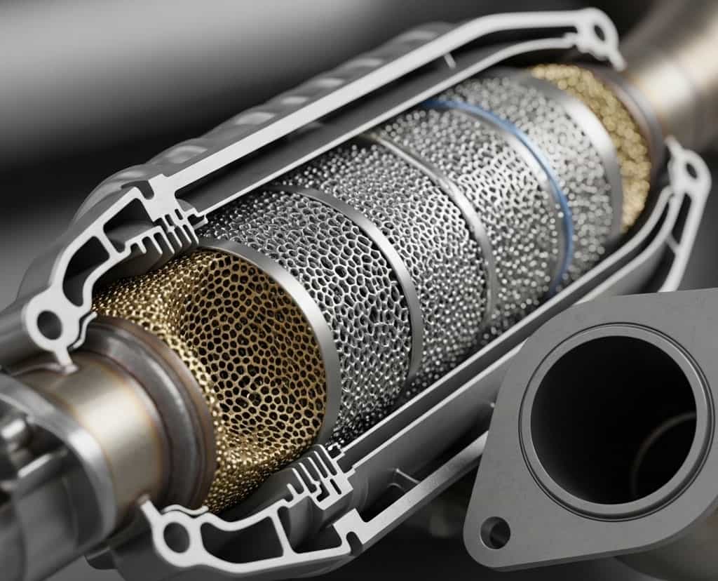 Catalizador aftermarket para coche compatible con ITV