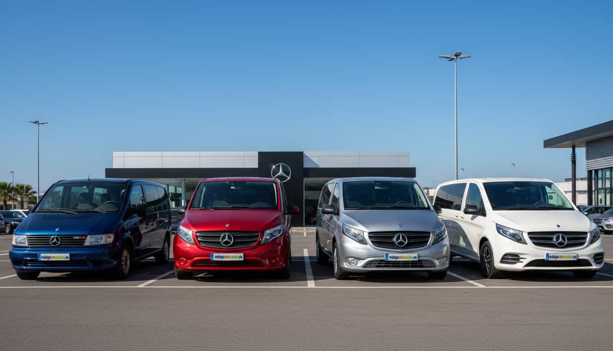 Variedad de MErcedes Vito